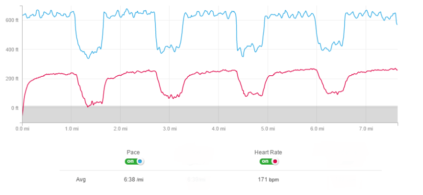 (Track workouts always have cool charts and graphs.)